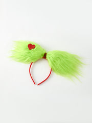 Christmas Whimsical Characters Headband with Heart Detail