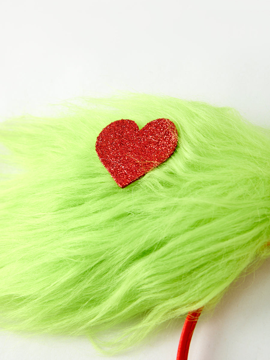 Christmas Whimsical Characters Headband with Heart Detail
