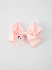 Halloween Ghost Bow Hairpin 3.9 Inch