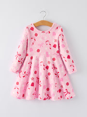 Christmas Sweet Candy Dress: Colorful Candies Prints