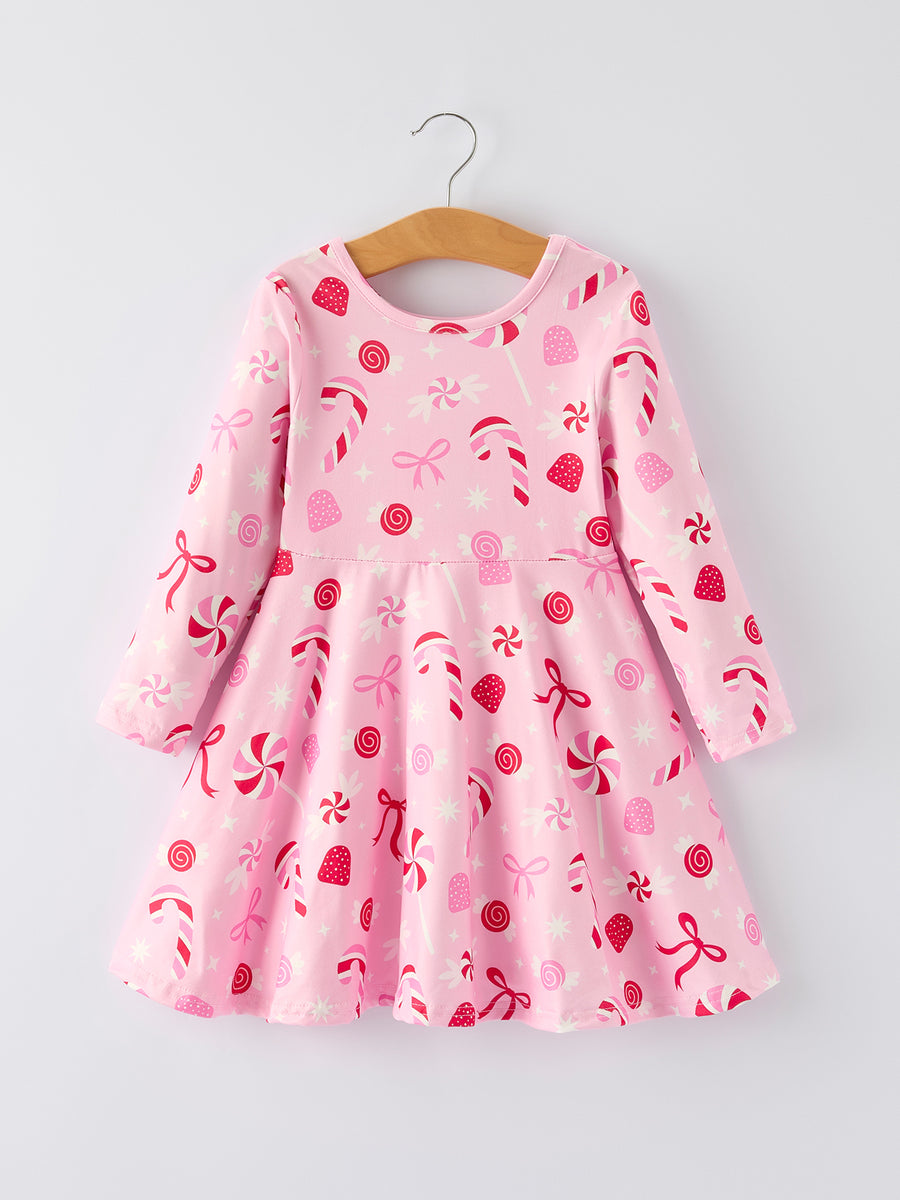 Christmas Sweet Candy Dress: Colorful Candies Prints