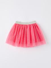 Christmas Candy Cane & Bow Sequin Tutu Skirt for Girls