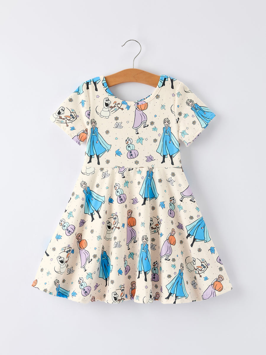 Christmas Character Dress for Toddler Girls