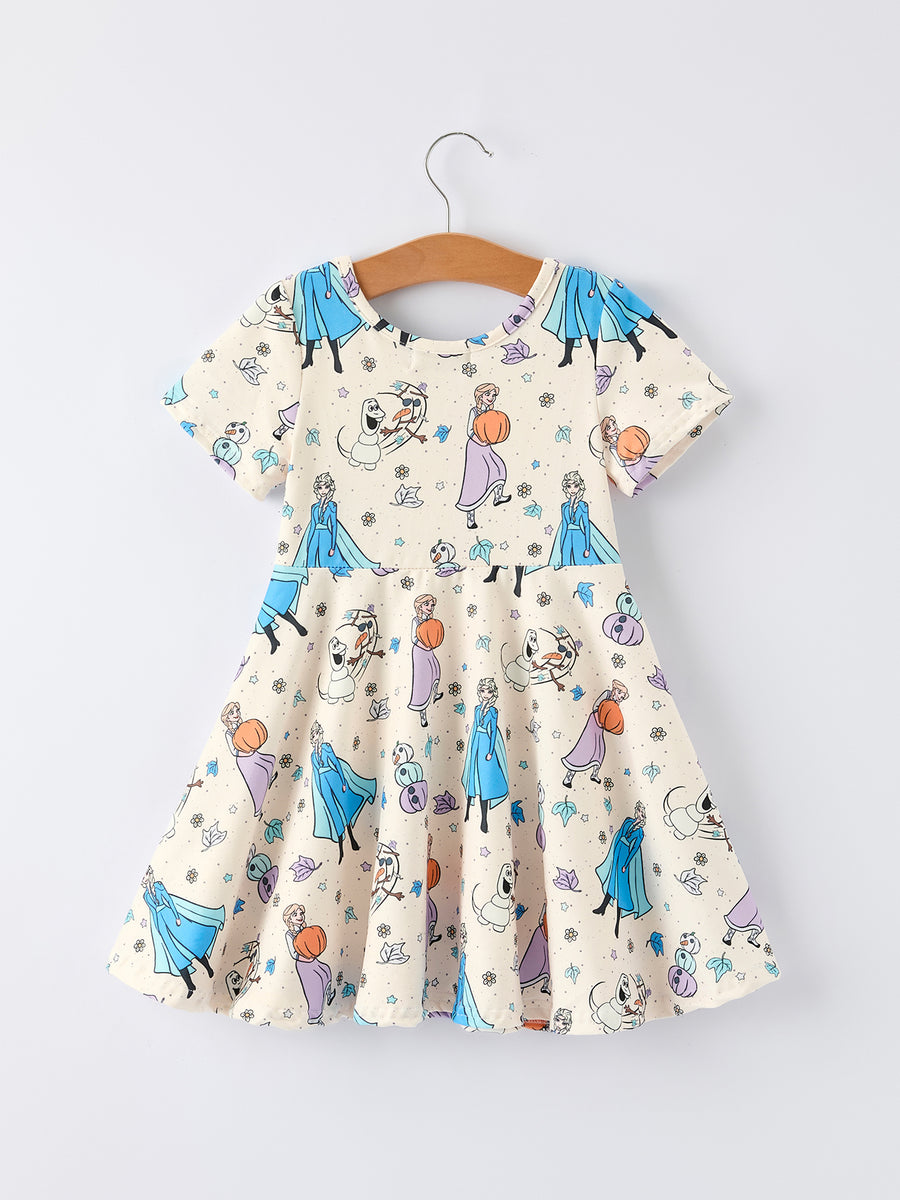 Christmas Character Dress for Toddler Girls