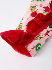 Christmas Tree Character Baby Girls Ruffle Romper