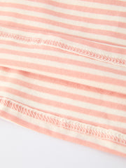 Christmas Tree Smocked Embroidery Stripe Baby Girls Dress