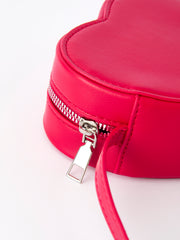 Valentine's Day Girls' Heart-Shaped Crossbody Shoulder Bag