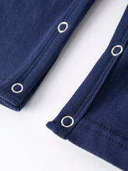 Baby Boys Romper – Dog Baseball Smocking Embroidery Outfit