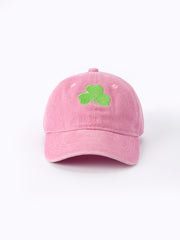 St. Patrick's Day Shamrock Applique Hat For Girls