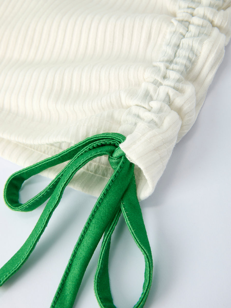 St. Patrick’s Day Shamrock Sequin Top and Bell Bottom Pants Girls Set