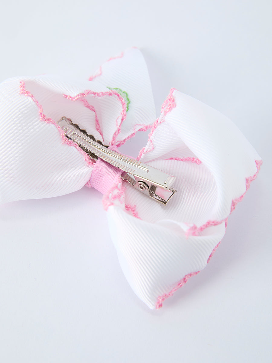 Watermelon Embroidered Girls Hairpin 4.3 Inches