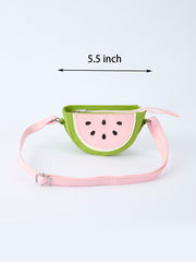 Cute Watermelon Crossbody Bag for Kids