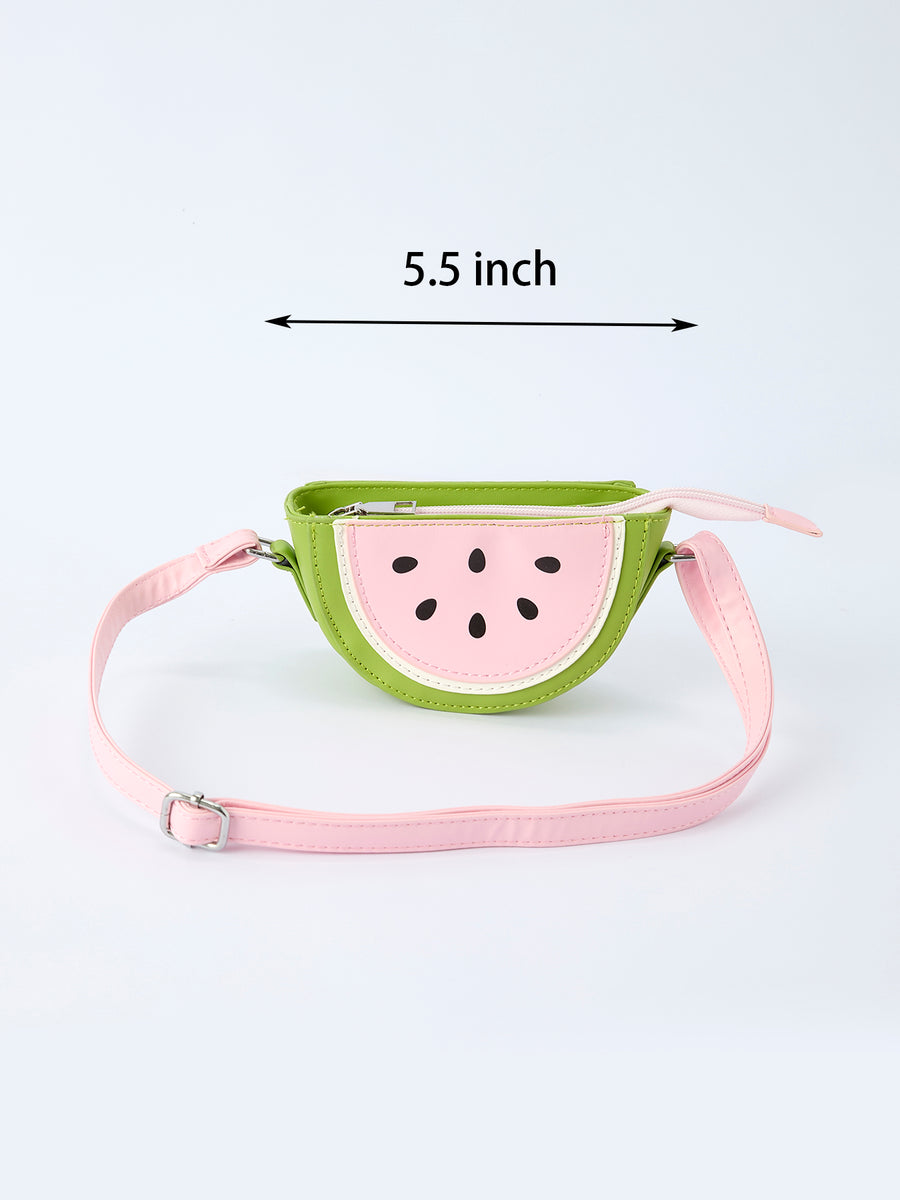 Cute Watermelon Crossbody Bag for Kids