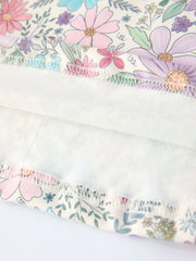 Girls Pink Floral Sleeveless Vest Top and Shorts Set