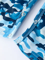 Camouflage "HUNTING BUDDY"Embroidery Baby Boy Romper