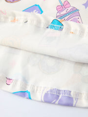 Easter Ice Cream Characters Girls Dress