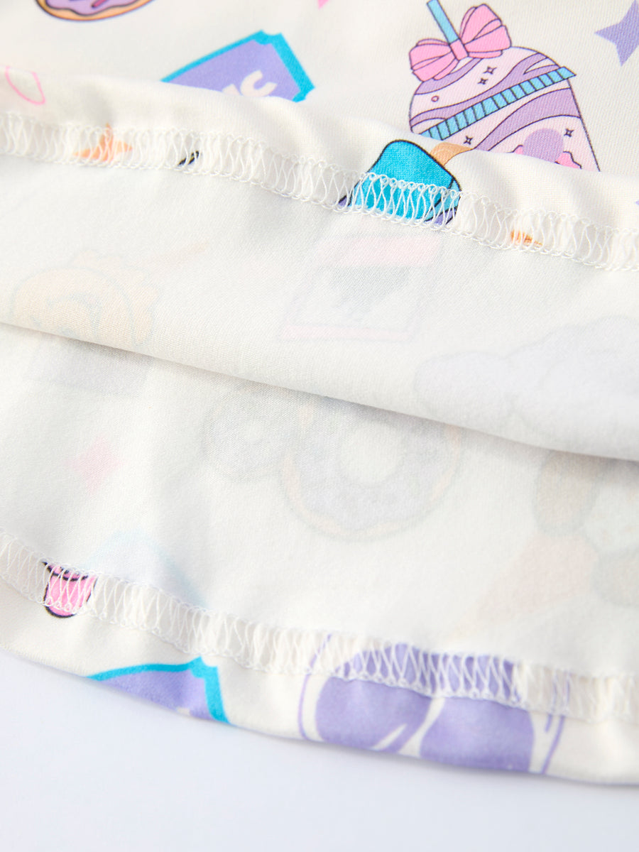 Easter Ice Cream Characters Girls Dress