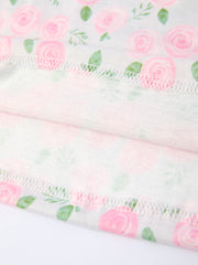 Floral Smocked Petal Peter Pan Collar Dress