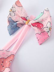 Easter Bunny Print Girl Tulle Dress