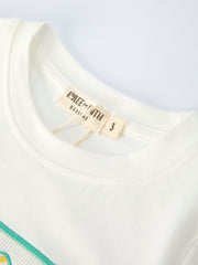 Pickle Ball Spring Gingham Embroidered Smocked Green Boys Shorts Set