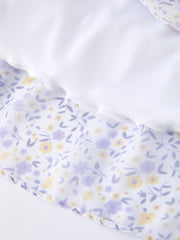 Spring Floral Girls Ruffle Bow Spaghetti Strap Dress