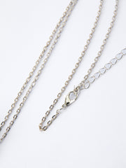 Girls Locket Necklace Purple Pendant