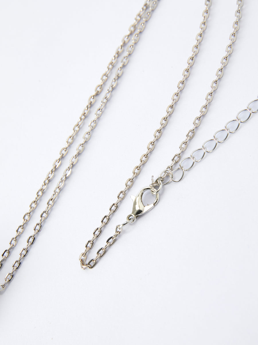 Girls Locket Necklace Purple Pendant