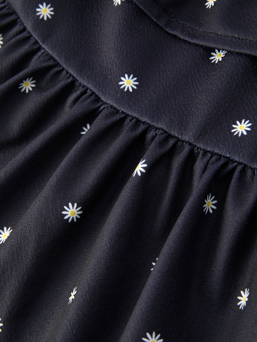 Summer Daisy Girls Bow Dress