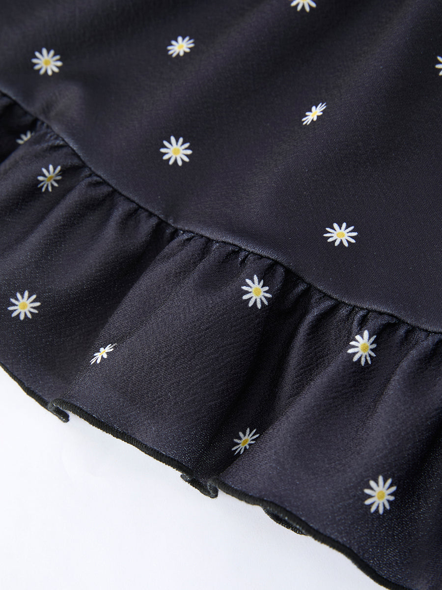 Summer Daisy Girls Bow Dress