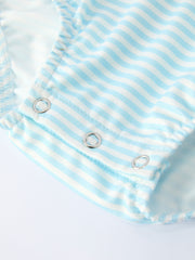 Crab Applique Baby Boy Romper