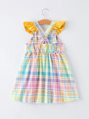 "JESUS ❤ ME "Embroidered Girls Dress