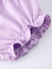 “I ❤ DADDY” Smocked Ruffle Baby Girls Bloomer Set