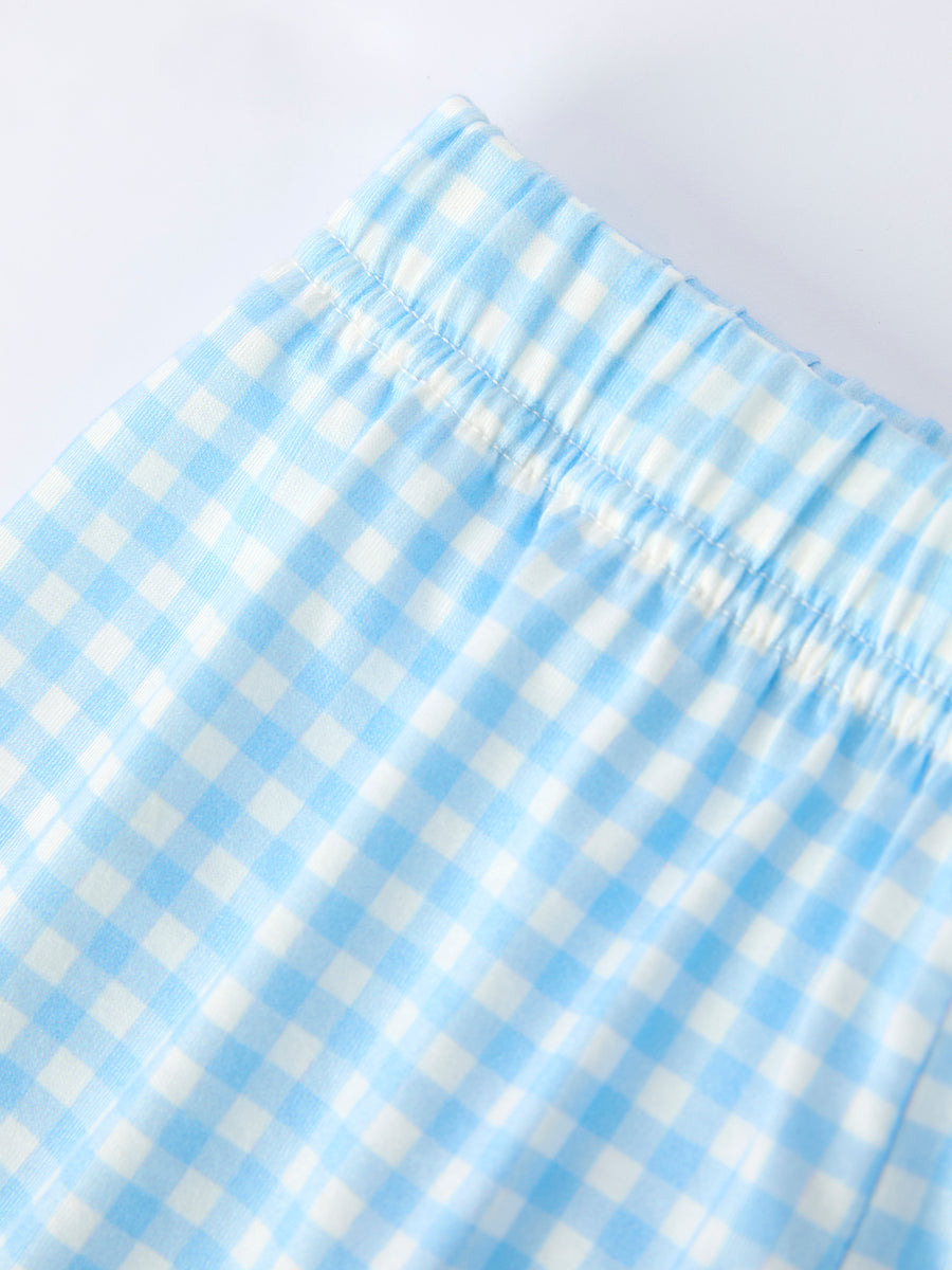 "MAMA'S BESTIE " Embroidered Toddler Boys'Set