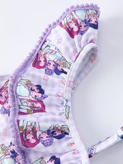 Girl Ruffle One Piece Swimsuit