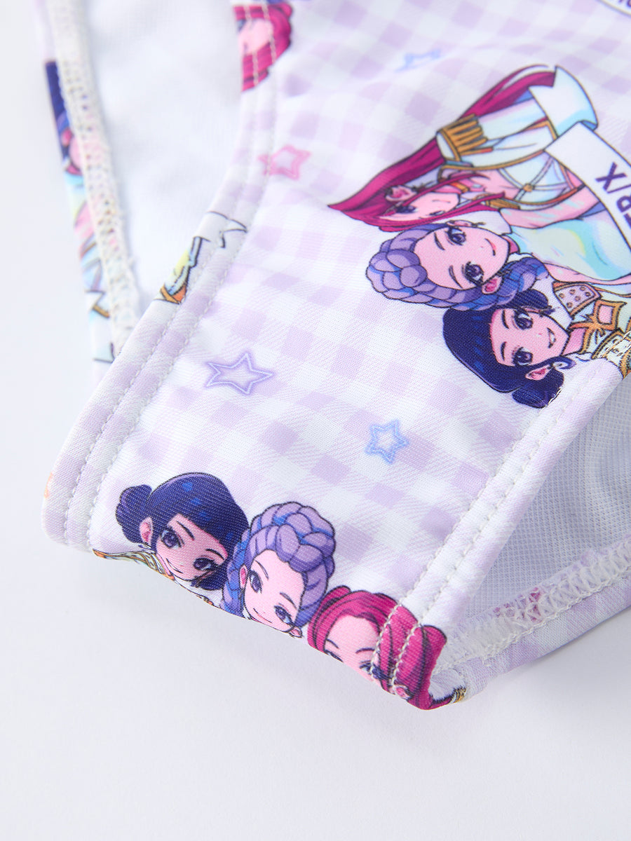 Girl Ruffle One Piece Swimsuit