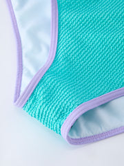 Mommy me "Blue and Red Stripes" Women's Swimsuit