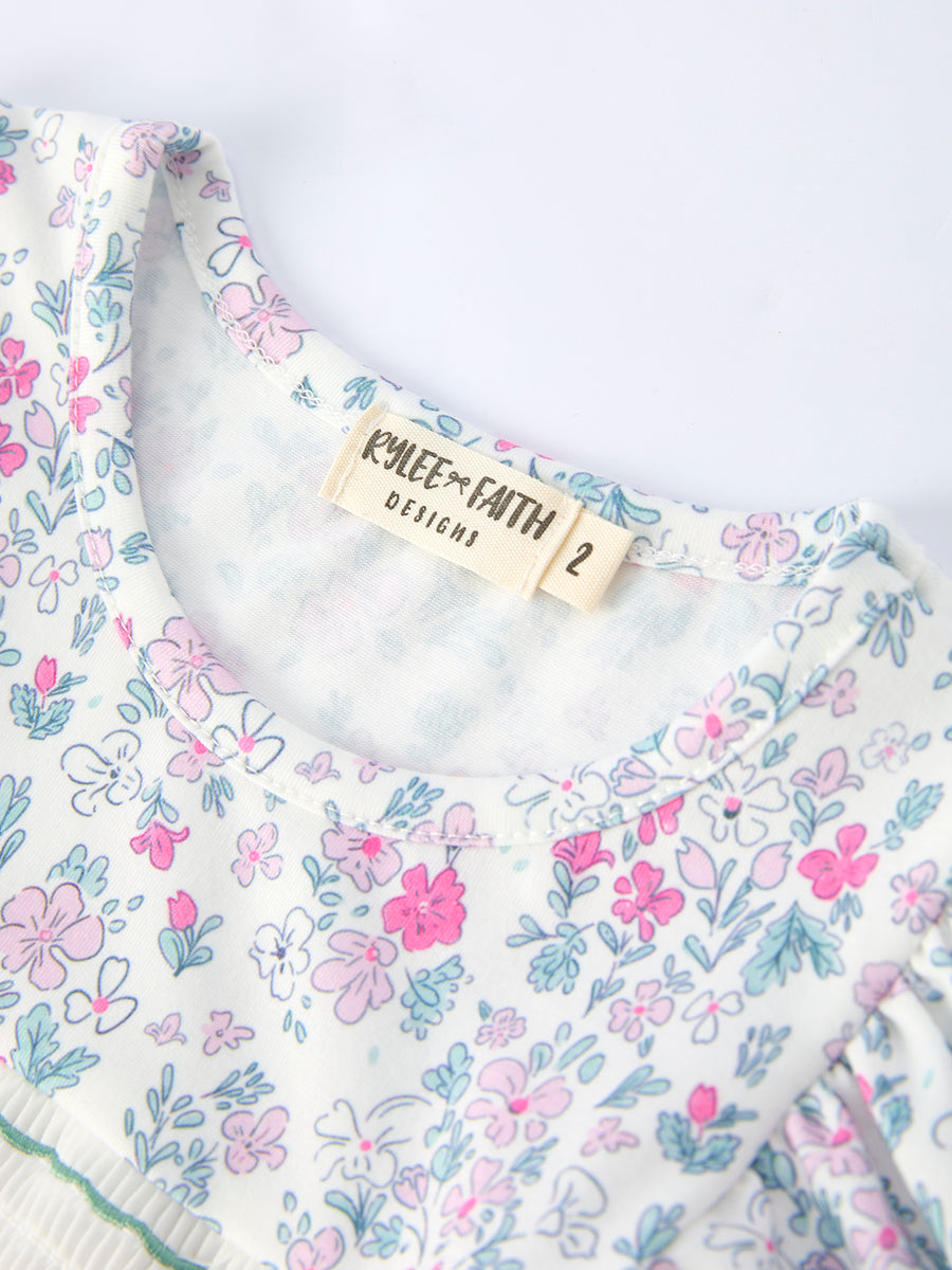 “MAMA'S GIRL” Smocked Baby Girls Dress