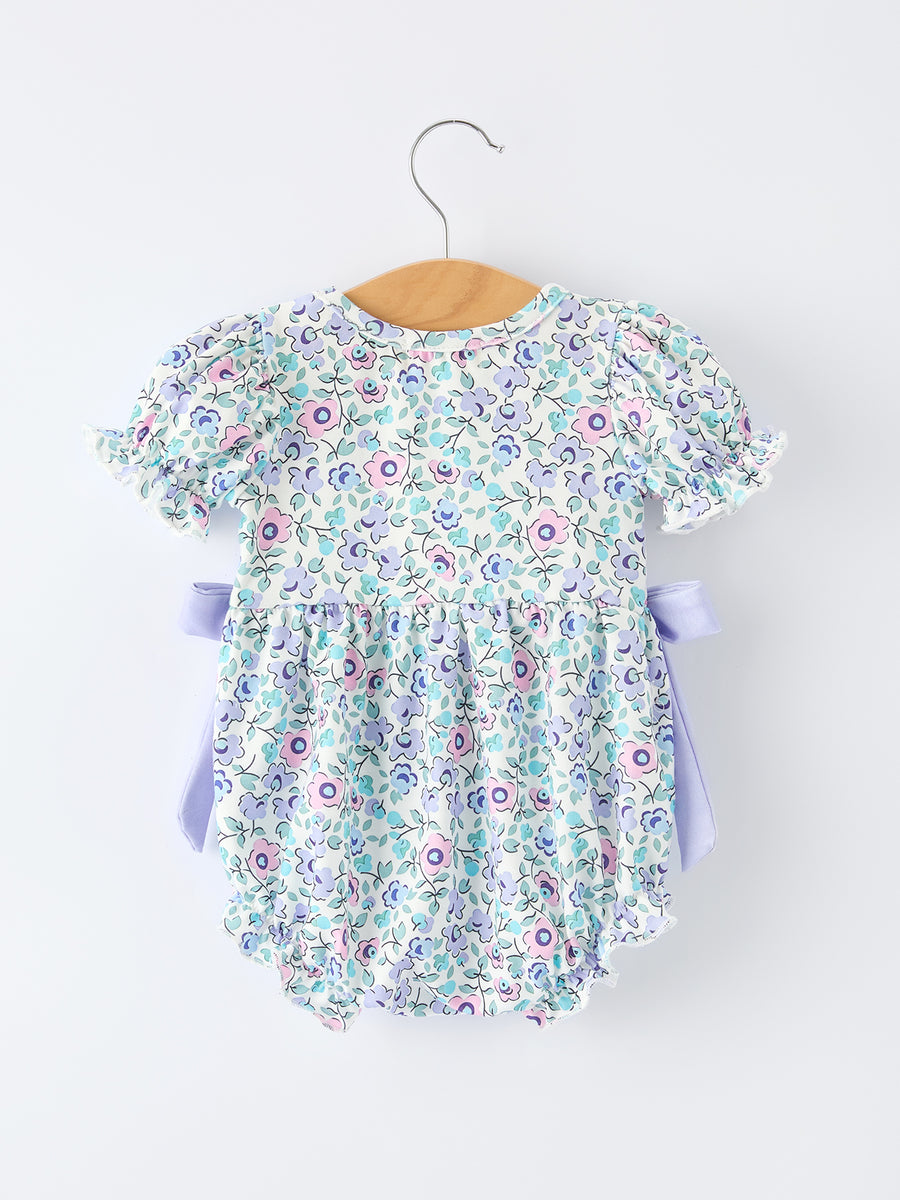 “DADDY'S GIRL” Smocked Baby Girls Romper