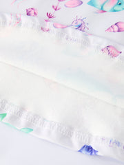 Summer Sea Life Print Girl Dress