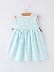 Crab Applique Girl's Dress