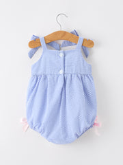 Watermelon Stripe Girl Romper