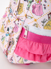 Girls Backpack Ruffle Pocket Bag