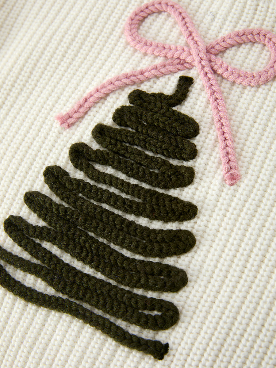 Winter Christmas Girls Pullover Sweater