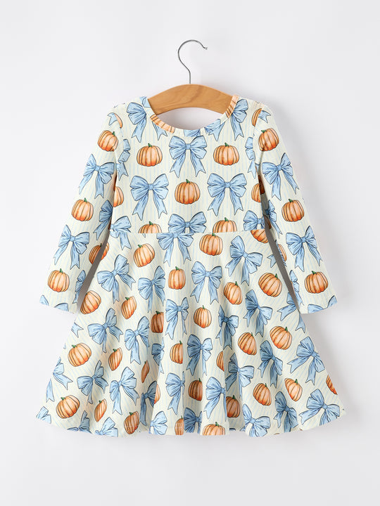 long sleeve dress thanksgiving Freevana Plus Size Women's Solid Color V-Neck Long Sleeve Textured Fabric Casual Maxi Dress Thanksgiving