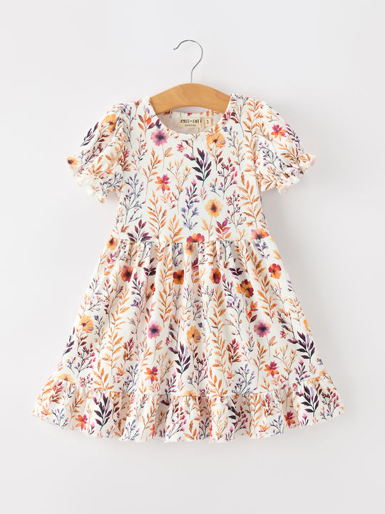 cute fall boutique dresses Shoot For The Stars Plum Purple Floral Dress, Medium - The Mint Julep Boutique