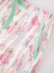 Christmas Mommy and Me Holiday Print Pajama Set