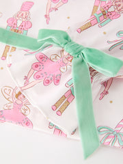 Christmas Mommy and Me Holiday Print Pajama Set