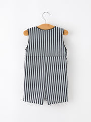 Halloween Ghost Smocked Boys Jon Jon Embroidered Romper