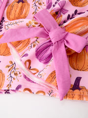 Mommy & me Halloween Pumpkin Pajama Set