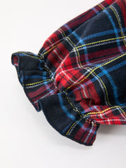 Mommy & Me Christmas Plaid Dresses & Baby Bloomer Set